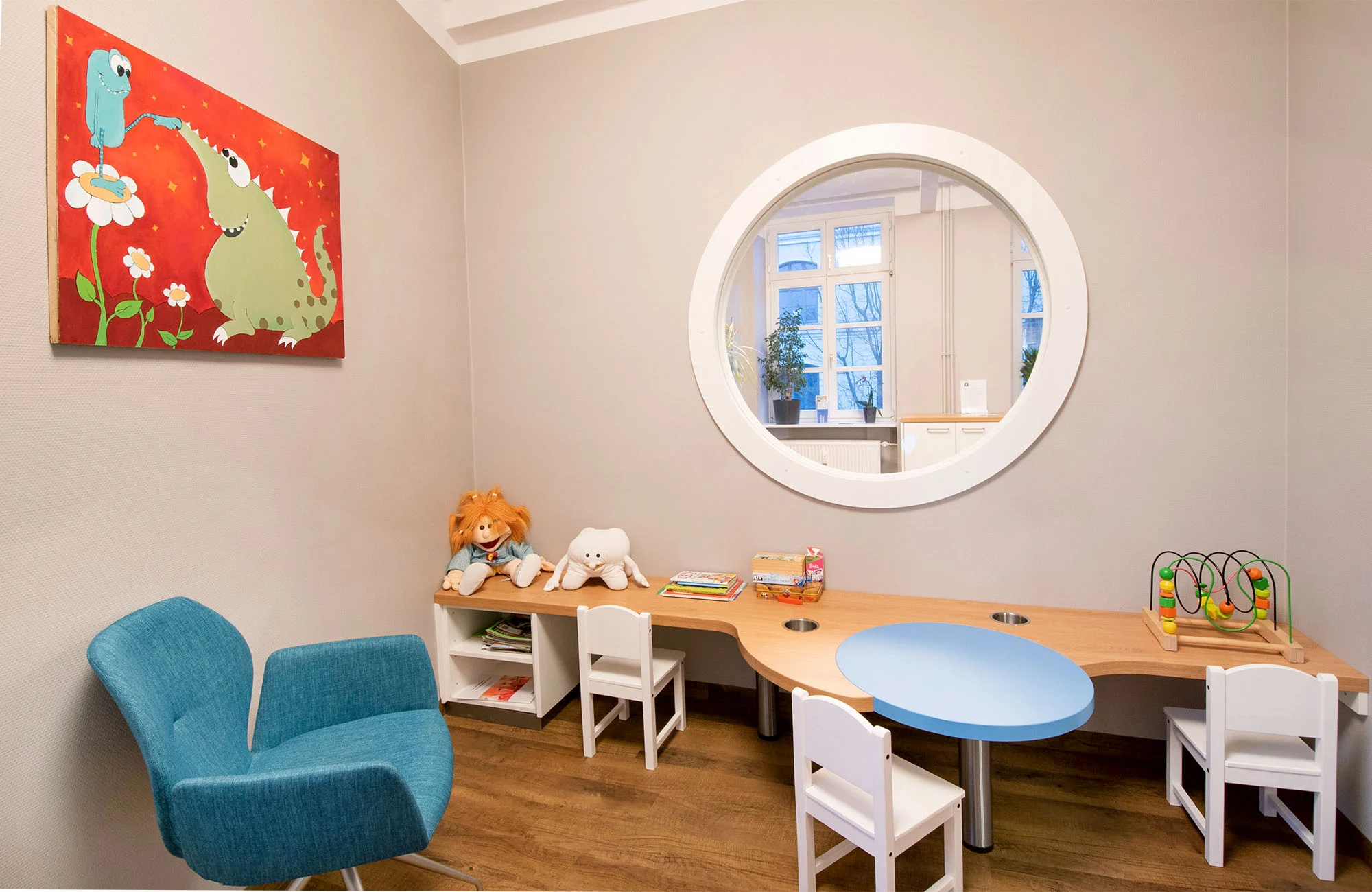 Praxisfoto-Wartezimmer Kinder